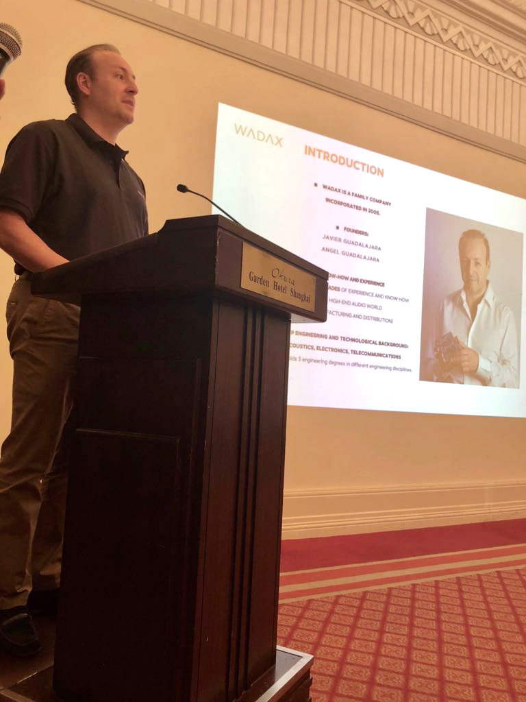 Wadax CEO, Javier Guadalajara